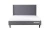 Picture of Test No Order - POOLE Bed Frame (Dark grey) - Double