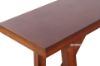 Picture of Test No Order - EILBY Solid Pinewood & Veneer Bench (Dark Brown)