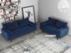 Picture of Test No Order - Faversham 2 Seat Sofa * Space Blue Velvet