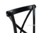 Picture of Test No Order - ALBION Solid Beech Cross Back Dining Chair with Rattan Seat (Black)