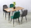 Picture of Test No Order - BIJOK Velvet Dining Chair (Grey)