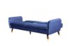 Picture of Test No Order - ARTHUR 3 Seater Velvet Sofa Bed (Blue)