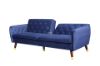 Picture of Test No Order - ARTHUR 3 Seater Velvet Sofa Bed (Blue)