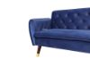 Picture of Test No Order - ARTHUR 3 Seater Velvet Sofa Bed (Blue)