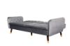 Picture of Test No Order - ARTHUR 3 Seater Velvet Sofa Bed (Grey)