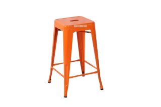 Picture of Test No Order - TOLIX Replica Bar Stool  *Orange H75