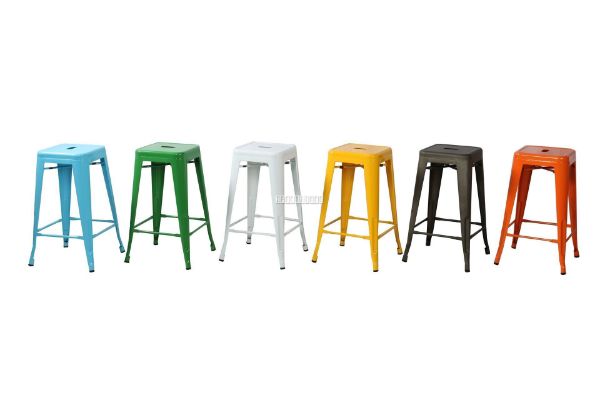 Picture of Test No Order - TOLIX Replica Bar Stool Multi Colors in 2 Heights