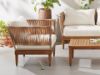 Picture of Test No Order - ELISE Sectional Outdoor Wicker Sofa + Coffee Table Set