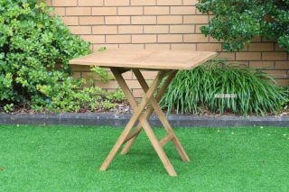 Picture of Test No Order - BALI Solid Teak - D80 Square Table (Only)