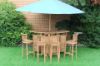 Picture of Test No Order - BALI 5PC Outdoor Solid Teak Wood Extension Bar Set