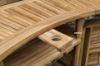 Picture of Test No Order - BALI 5PC Outdoor Solid Teak Wood Extension Bar Set