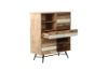 Picture of Test No Order - LEAMAN 125cmx100cm Solid Acacia Wood Display Cabinet