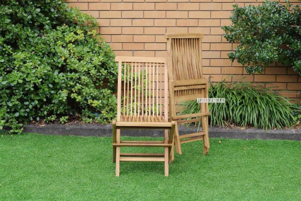 Picture of Test No Order - BALI Solid Teak Foldable Chair - Set of 2