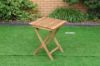 Picture of Test No Order - BALI Outdoor Solid Teak Wood D60 Square Table 3PC Dining Set