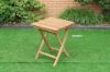 Picture of Test No Order - BALI Outdoor Solid Teak Wood D60 Square Table 3PC Dining Set