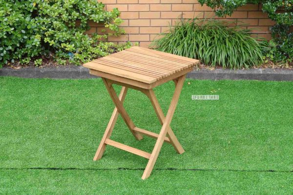 Picture of Test No Order - BALI Solid Teak - D60 Square Table (Only)