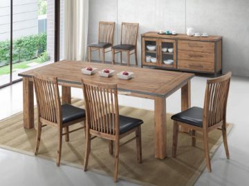 Picture of Test No Order - KANSAS 7PC Dining Set - 1.8M Table