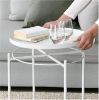 Picture of Test No Order - SASAKI Simple End Table with Removable Tray (White)