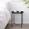 Picture of Test No Order - SASAKI Simple End Table with Removable Tray (Black)