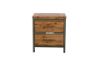 Picture of Test No Order - KANSAS 2-Drawer Bedside Table (Acacia Wood)