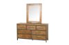 Picture of Test No Order - KANSAS Dressing Table with Mirror (Acacia Wood)