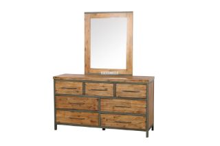 Picture of Test No Order - KANSAS - Dressing Table + Mirror