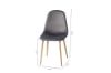 Picture of Test No Order - OSLO Velvet Dining Chair - Grey