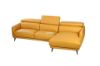 Picture of Test No Order - LUCCA 100% Top Leather Sectional Sofa - Facing Right Chaise