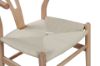 Picture of Test No Order - WISHBONE Solid Beech Wood Y Replica Chair (Natural)