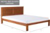 Picture of Test No Order - METRO Pine Bed Frame Single/King Single/Double/Queen Size (Caramel)