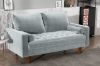 Picture of Test No Order - FAVERSHAM Sofa (Greyish Cyan) - 2 Seat