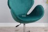 Picture of Test No Order - BOCANA Swivel Adjustable Height Velvet Lounge Chair (Green)