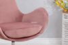 Picture of Test No Order - LESA Swirl Velvet Lounge Chair (Pink)