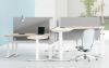 Picture of Test No Order - UP1 L-SHAPE Height Adjustable Desk TOP ONLY (White)