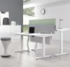 Picture of Test No Order - UP1 STRAIGHT Adjustable Height Desk Frame - 605-1245mm (White Frame)