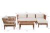 Picture of Test No Order - ELISE Sectional Outdoor Wicker Sofa + Coffee Table Set