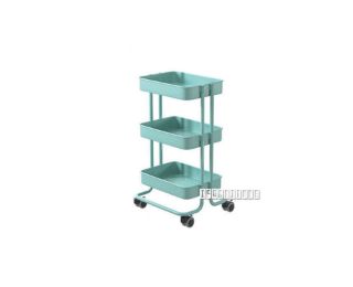 Picture of Test No Order - KRISTINA 3 Tier Wheel Trolley  - Green