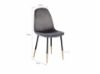 Picture of Test No Order - BIJOK Velvet Dining Chair (Grey)