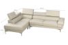 Picture of Test No Order - CLAUDIA 100% Genuine Leather L-Shape Sofa (Beige) - Facing Left