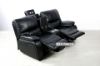 Picture of Test No Order - PASADENA Reclining Sofa Range in Air Leather (Black)