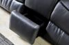 Picture of Test No Order - PASADENA Reclining Sofa Range in Air Leather (Black)