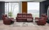 Picture of Test No Order - BREVILLE Reclining Genuine Leather Sofa (Wine Red)