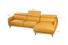 Picture of Test No Order - LUCCA 100% Top Leather Sectional Sofa - Facing Right Chaise