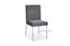 Picture of Test No Order - MARCANO Velvet Dining Chair with Silver Stainless Steel Frame (Grey)