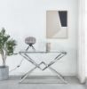 Picture of Test No Order - PYRAMID Stainless Steel Console Table (Silver)