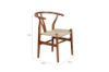 Picture of Test No Order - WISHBONE Solid Beech Y Replica Chair (Walnut)