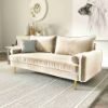 Picture of Test No Order - HENRY 3 Seat Sofa (Beige Velvet)