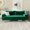 Picture of Test No Order - HENRY 3 Seat Sofa *Green Velvet