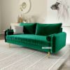 Picture of Test No Order - HENRY 3 Seat Sofa *Green Velvet