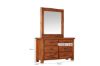 Picture of Test No Order - FOUNDATION Dressing Table with Mirror (Rustic Pine)